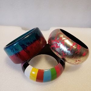Multi color  Wooden Bracelets